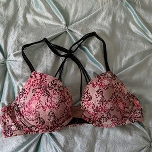Victoria secret front closure butterfly bra size 3